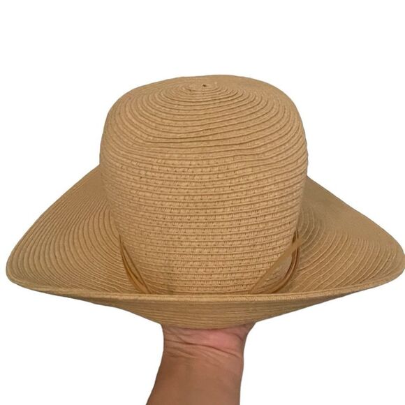 SUN ‘N’ SAND Headwear Women’s Straw Summer Sun Hat Tan One Size main image 9